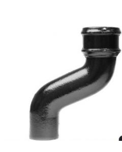 4" Apex Heritage Cast Iron Downpipes 112.5 degree Offsets - Pipe without Ears 228mm