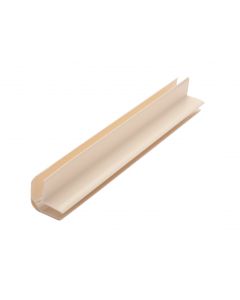 Cream PVC 2 Part External Corner for 8mm-10mm Panels Cream