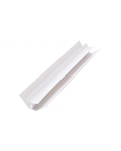 White PVC Internal Corner for 8mm Panels White