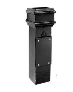 4"x3" Apex Heritage Cast Iron Downpipes Access Pipes - without Ears