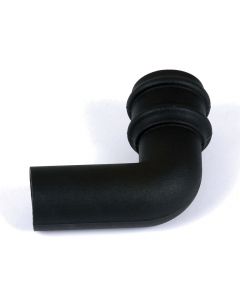 Cast Iron Style 68mm Downpipe 92.5 Degree Bend 