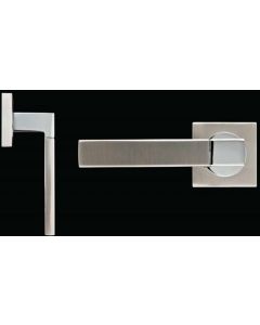 Fortessa Design Ares Door Handle Dual finish with Satin Nickel & Polished Chrome