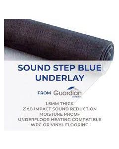 Guardian Sound Step Blue 15mtr - Suitable With Click Floor